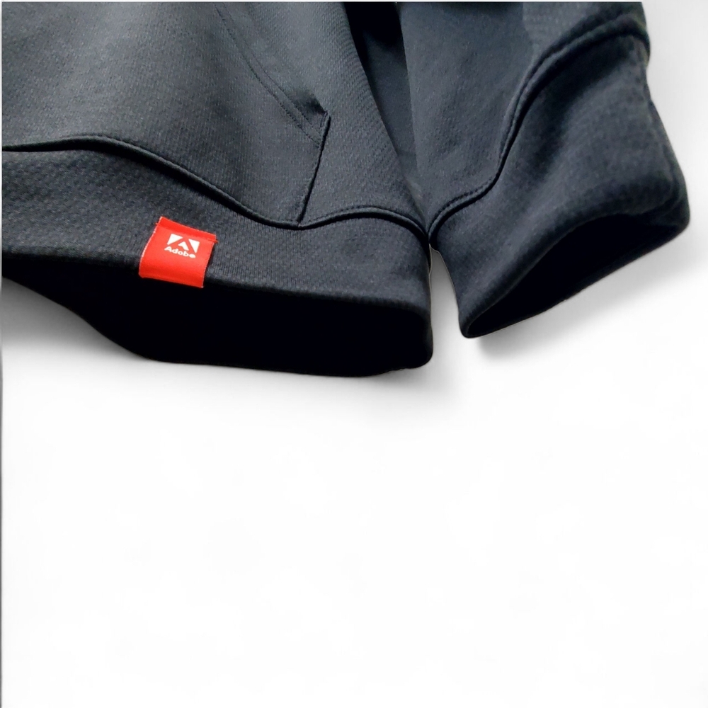 Adidas "Here to Create" Adobe Max Climawarm Hoodie pullover in black 2X - Picture 4 of 10